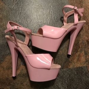 Pink Pleaser Platforms